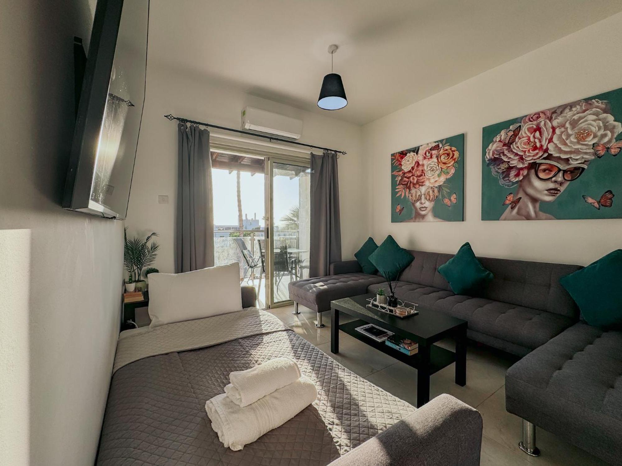1B Seaside Orchid, Sea, Center Paphos Exterior foto