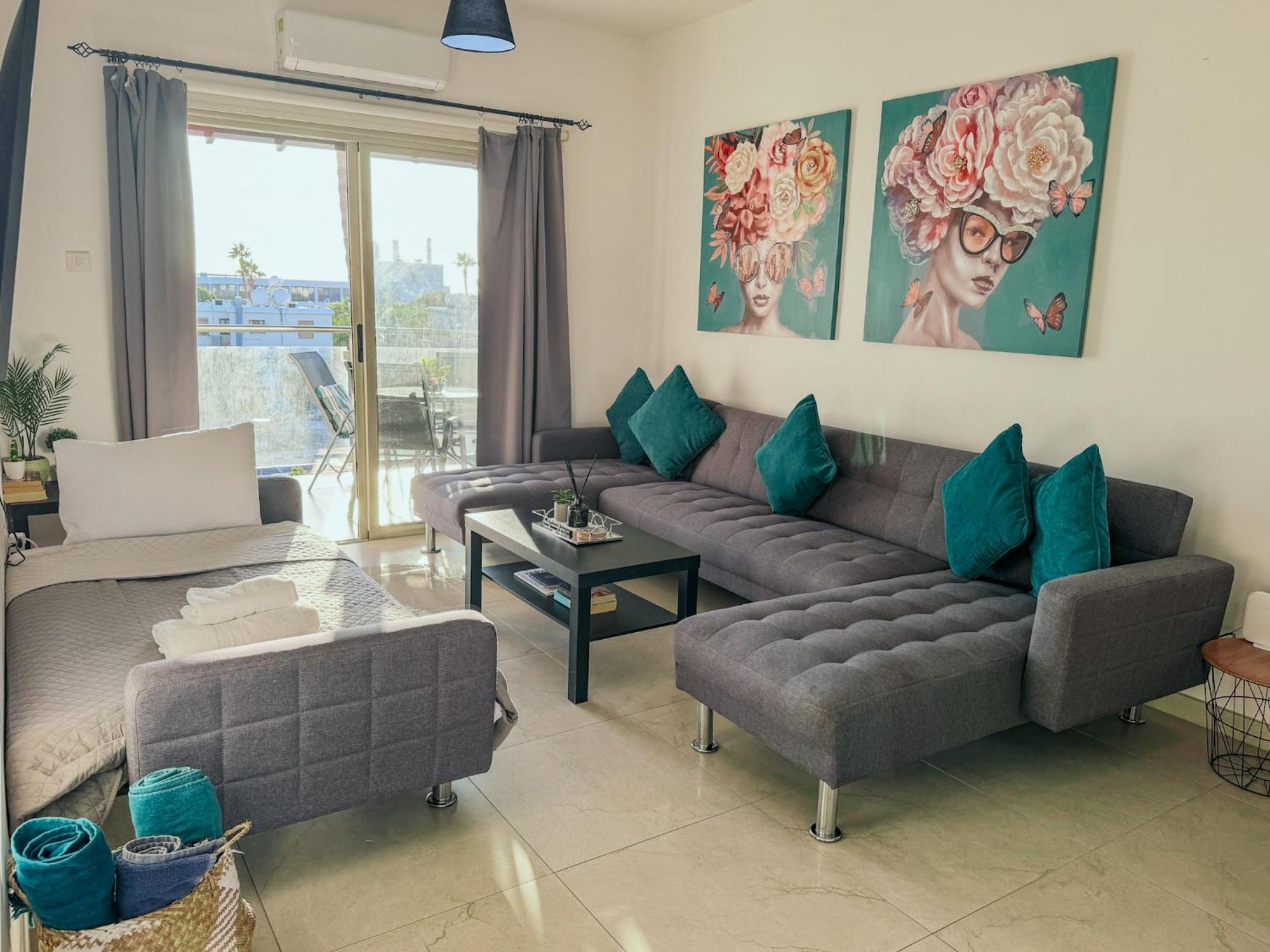 1B Seaside Orchid, Sea, Center Paphos Exterior foto